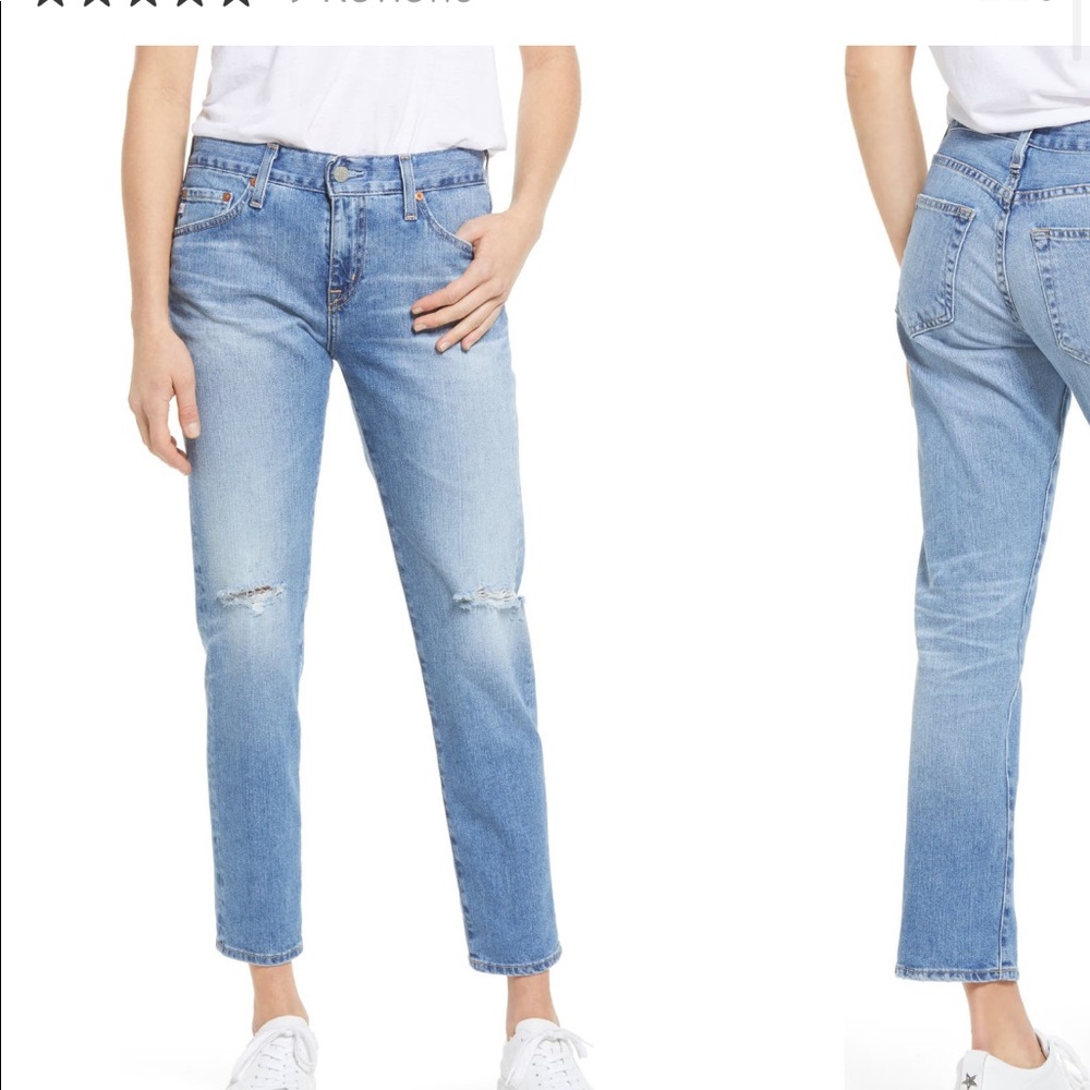 AG Ex-Boyfriend Distressed Slim Fit Jean